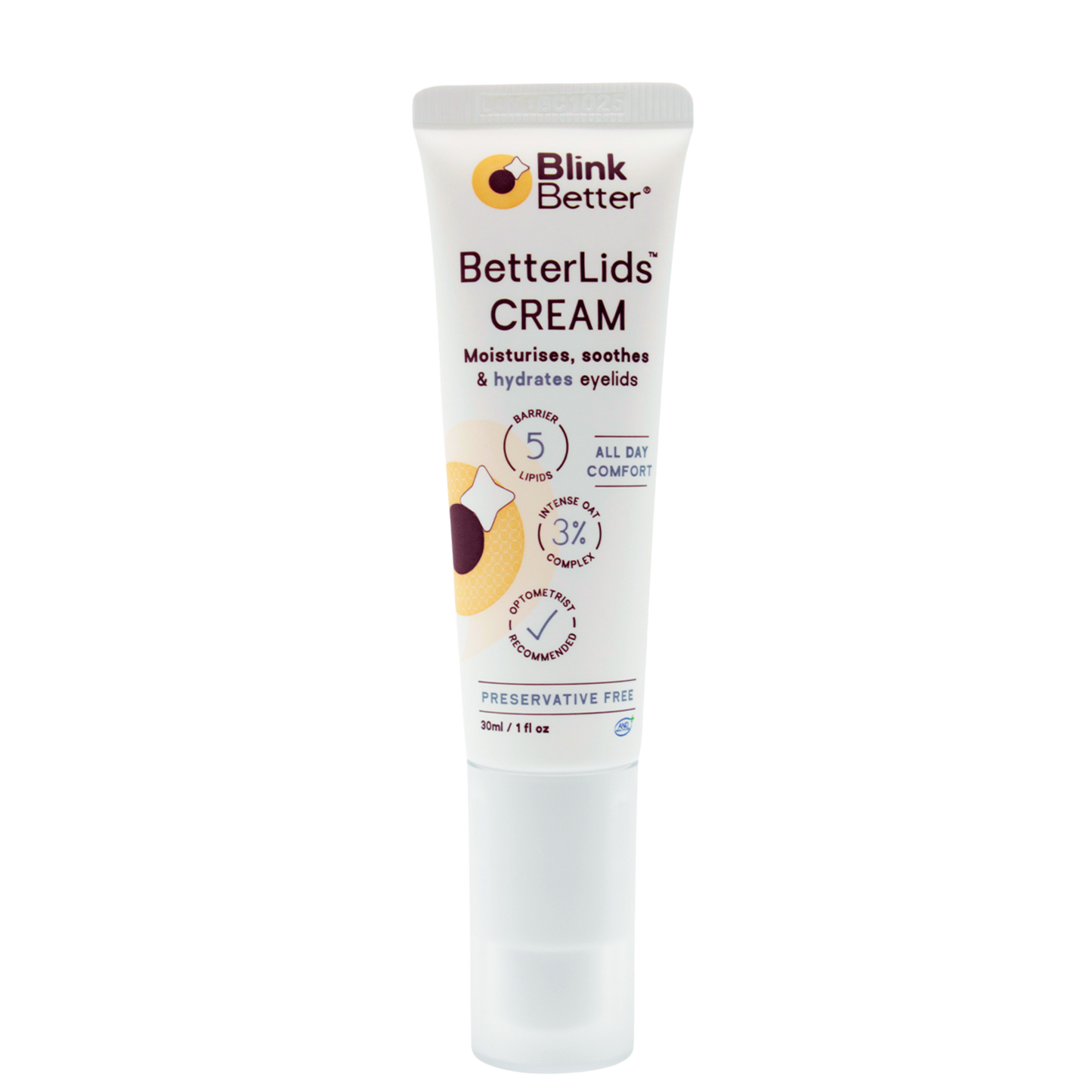 BetterLids Restore Eye Cream - Lightweight Daytime Moisture
