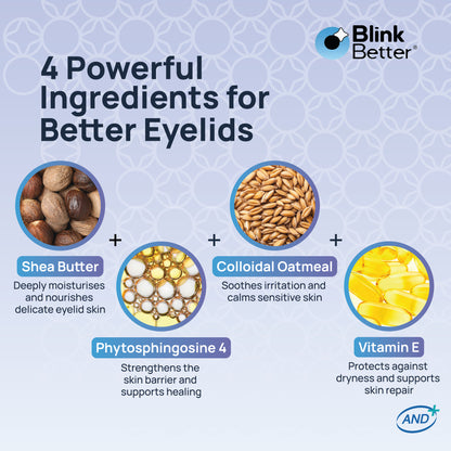 BetterLids Eyelid Ointment - Overnight Relief for Dry, Flaky Skin