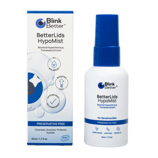 BetterLids Hypochlorous Spray - Instant Eyelid Relief