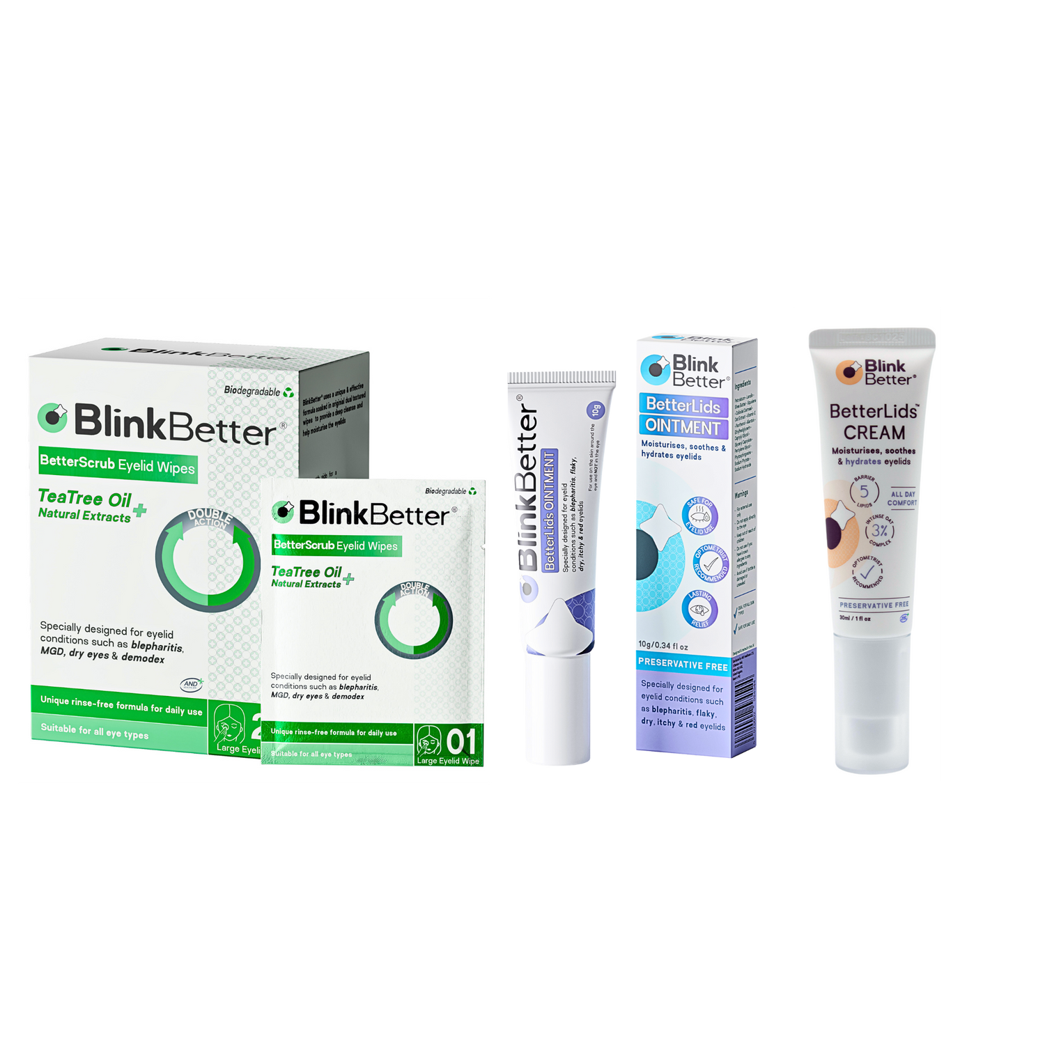 Clean & Moist - Complete 3-Step Eyelid Care Routine