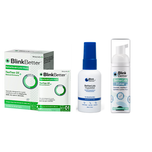 Refresh & Cleanse Bundle - 3 Ways to Keep Eyelids Fresh